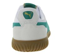 Scarpe da calcio PUMA Club Kayzer Suede da uomo, stile retrò, con Softfoam, Bianco/Verde o Verde/Bianco