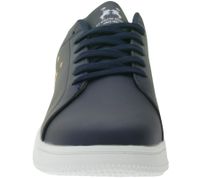 U.S ATHLETIC Street Herren City-Sneaker mit Logo-Print Schnür-Schuhe Turnschuhe in Schwarz, Navy, Braun oder Weiß