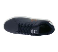 U.S ATHLETIC Street Herren City-Sneaker mit Logo-Print Schnür-Schuhe Turnschuhe in Schwarz, Navy, Braun oder Weiß