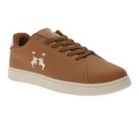 U.S ATHLETIC Street Herren City-Sneaker mit Logo-Print Schnür-Schuhe Turnschuhe in Schwarz, Navy, Braun oder Weiß