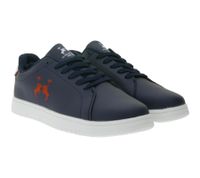 U.S ATHLETIC Street Herren City-Sneaker mit Logo-Print Schnür-Schuhe Turnschuhe in Schwarz, Navy, Braun oder Weiß