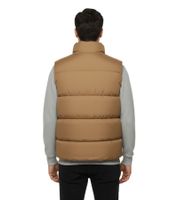 Chaleco Acolchado BLEND Tomy para Hombre, Chaleco de Transición con Forro Cálido y Cuello Alto 20716813 ME Azul, Beige o Negro