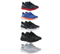 Zapatillas informales U.S. Athletic Nitro para hombre con estampado "USTH", con cordones. Disponibles en azul marino/rojo, negro, azul/naranja neón/blanco, negro/blanco o gris/blanco.