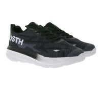 Zapatillas informales U.S. Athletic Nitro para hombre con estampado "USTH", con cordones. Disponibles en azul marino/rojo, negro, azul/naranja neón/blanco, negro/blanco o gris/blanco.