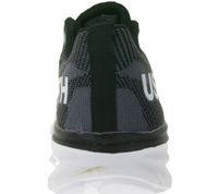 Zapatillas informales U.S. Athletic Nitro para hombre con estampado "USTH", con cordones. Disponibles en azul marino/rojo, negro, azul/naranja neón/blanco, negro/blanco o gris/blanco.