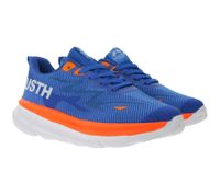 Zapatillas informales U.S. Athletic Nitro para hombre con estampado "USTH", con cordones. Disponibles en azul marino/rojo, negro, azul/naranja neón/blanco, negro/blanco o gris/blanco.