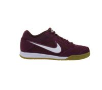 NIKE Gato Herren & Damen Low-Top-Sneaker Retro Turnschuhe mit Echtleder Hallen-Schuhe HQ6020 in Bordeaux-Rot und Blau