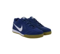 NIKE Gato Herren & Damen Low-Top-Sneaker Retro Turnschuhe mit Echtleder Hallen-Schuhe HQ6020 in Bordeaux-Rot und Blau