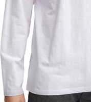 11 PROJECT Emilio Men's Long-Sleeve Basic Shirt with Crew Neck, Cotton Shirt 21300996ME, Blue, White, or Black