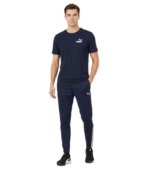 Pantaloni da jogging da uomo PUMA Teamliga con tecnologia DryCell, pantaloni da allenamento, pantaloni sportivi, pantaloni fitness 657242 06 Blu navy