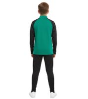 Felpa con zip a 1/4 da bambino PUMA Teamliga, maglia da allenamento sostenibile con dryCELL, maglia sportiva 657237 05 Verde