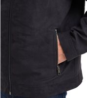 !SOLID Vamos Men's Faux Leather Jacket, Fashionable Transitional Jacket with Pockets 21301240ME in Toffee Brown or Black