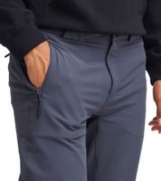 NORTH BEND Gerd Men's Outdoor Trousers, Water-Repellent Trekking Trousers, Hiking Trousers with W-PRO Weather Protection System 231162MMM Blue, Gray, or Black