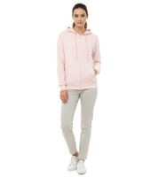 Felpa con cappuccio e zip da donna ZWILLINGSHERZ con tasche 46094-13 Rosa