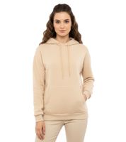 Sweat à capuche ZWILLINGSHERZ pour femme, avec poche, beige 46093-29