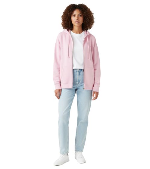 LEVI'S Women's Hooded Zip-Up Cotton Jacket A5945-0025 Pink