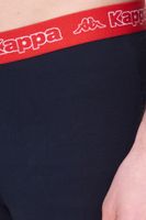 6-Pack Kappa Men's Boxer Shorts with Brand Logo and Lettering 351L1JW ADL Black/Blue/Red