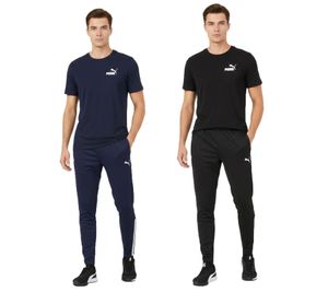 PUMA Teamliga Men's Jogging Pants with DryCell Technology - Training Pants, Sports Pants, Fitness Pants 657242 - Black or Navy Blue