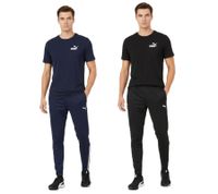 PUMA Teamliga Men's Jogging Pants with DryCell Technology - Training Pants, Sports Pants, Fitness Pants 657242 - Black or Navy Blue