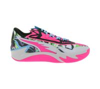 Dynamic PUMA Scoot Zero II NBA 2K Men's Basketball Shoes with NITRO FOAM and PWRTAPE Indoor Shoes 311349 01 Blue/Green/Pink/Multicolor