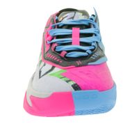 Dynamic PUMA Scoot Zero II NBA 2K Men's Basketball Shoes with NITRO FOAM and PWRTAPE Indoor Shoes 311349 01 Blue/Green/Pink/Multicolor
