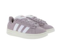 adidas Grand Court Alpha Women's Sneakers with Cloudfoam Technology, Casual Lace-Up Shoes, IH3848 Purple/White