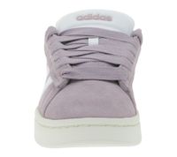 adidas Grand Court Alpha Women's Sneakers with Cloudfoam Technology, Casual Lace-Up Shoes, IH3848 Purple/White