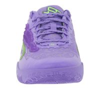 Dynamic PUMA Stewie 3 Lace Em Up Men's Basketball Shoes with NITRO FOAM Women's Indoor Shoes 311346 01 Purple/Green