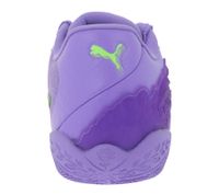 Dynamic PUMA Stewie 3 Lace Em Up Men's Basketball Shoes with NITRO FOAM Women's Indoor Shoes 311346 01 Purple/Green