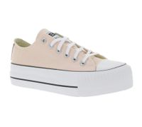 BRITISH KNIGHTS Kaya Low Women's Low-Top Canvas Sneakers with Reinforced Toe Lace-Up Shoes B49-3705-03 Pink