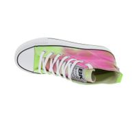 BRITISH KNIGHTS Kaya Mid Women's Mid-Top Canvas Sneakers with Reinforced Toe Lace-Up Shoes B49-3712-04 Pink/Multicolor