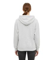 ZWILLINGSHERZ Women's Hooded Zip-Up Hoodie with Pockets 46094 Gray, Beige, Pink, or Black