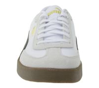 PUMA Club II Era Men's Genuine Leather Shoes Women's Sneakers in a Retro Football Design with Softfoam White/Black or Beige/Brown