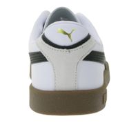 PUMA Club II Era Men's Genuine Leather Shoes Women's Sneakers in a Retro Football Design with Softfoam White/Black or Beige/Brown