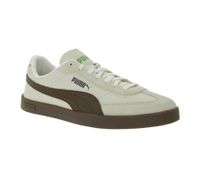 PUMA Club II Era Men's Genuine Leather Shoes Women's Sneakers in a Retro Football Design with Softfoam White/Black or Beige/Brown