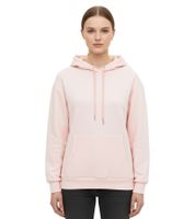 ZWILLINGSHERZ Hoodie Damen Sweat-Pullover Kapuzenpullover mit Tasche 46093 Rosa, Grau, Beige oder Schwarz