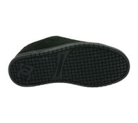 DC Court Graffik Men's Low Top Sneakers Skate Shoes with Ventilation Holes Genuine Leather Shoes 300529 Black