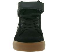 DC Pure High-Top EV Kids' Mid-Top Sneakers Skate Shoes with Ventilation Holes Genuine Leather Shoes ADBS300324 Black