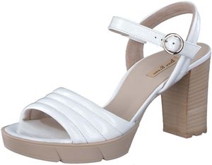 Elegant Paul Green sandals, women's sandals 7928-063, white