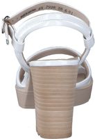 Elegant Paul Green sandals, women's sandals 7928-063, white