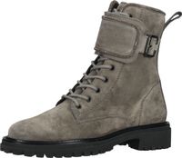 Modische paul green Stiefelette Schnürschuhe für Damen 9080-002 Grau