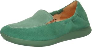 Pantoufles/chaussons à enfiler Think! tendance pour femmes 3-000768 7010 turquoise