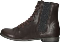 Bottines Think! tendance, à lacets, pour femme, 3-000625 3000 marron