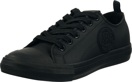 Bequeme GAP Sneaker Schnürschuhe für Damen GAL002F5SW BLCK Schwarz