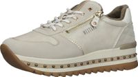 Eleganti sneakers da donna MUSTANG, scarpe con lacci 1347-308-243, beige