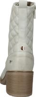 Modische MUSTANG Stiefelette Schnürschuhe für Damen 1441-502-203 Weiß