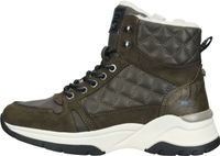 Versatile MUSTANG ankle boots, lace-up shoes for women, 1438-603-770, green