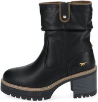 Fashionable MUSTANG ankle boots for women 1473-601-9 Black
