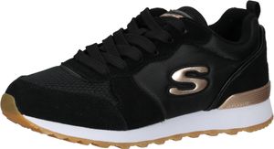 Komfortable Skechers Sneaker Schnürschuhe für Damen 111 BLK Schwarz