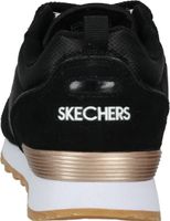 Komfortable Skechers Sneaker Schnürschuhe für Damen 111 BLK Schwarz
